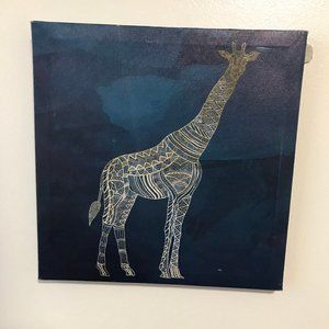 Giraffe Canvas Wall Decor